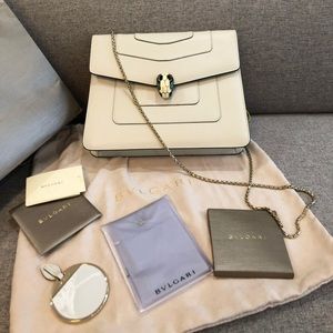 BNWT *Rare* Bvlgari Forever Serpenti Medium Flap